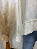 Lightweight Dolman Sweater Cream