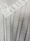 Sheer Striped Top