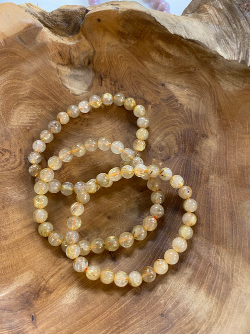 Gold Rutile Bracelet