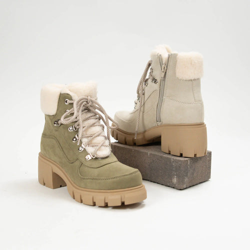 Green Khaki Sherpa Boot