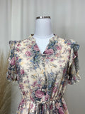 Tea Time Vintage Floral  Dress