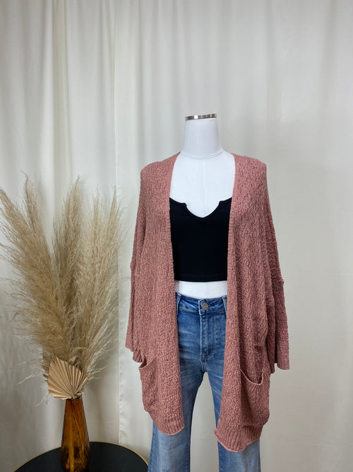 Lightweight Knit Pocket Cardi