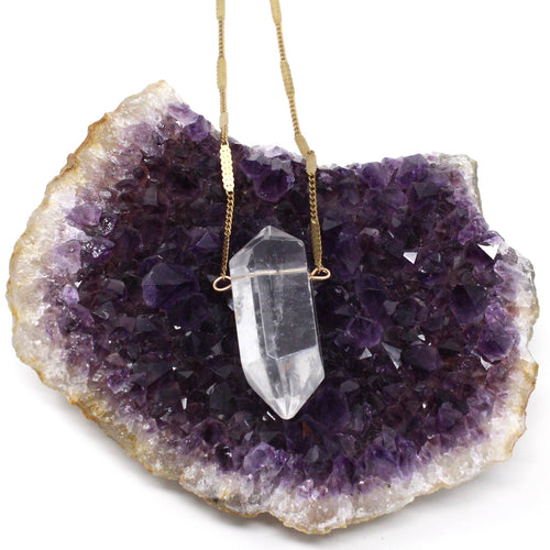 Quartz Hive - Hammered Chain