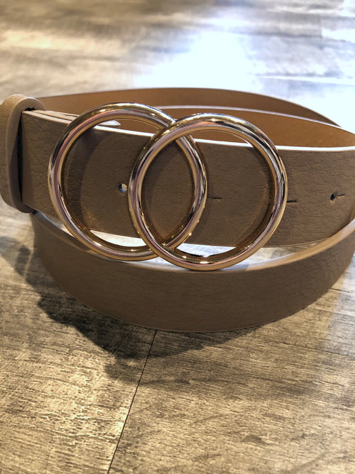Tan Circle Belt