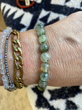 Prehnite Bracelet - Last one!