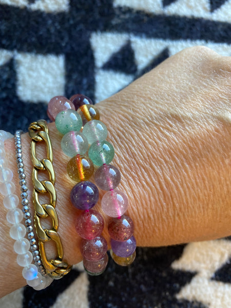 Mixed Crystal Bracelet