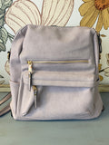 Amelia Convertible Bag in Black or Lavender