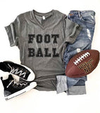 Football V-Neck Tee