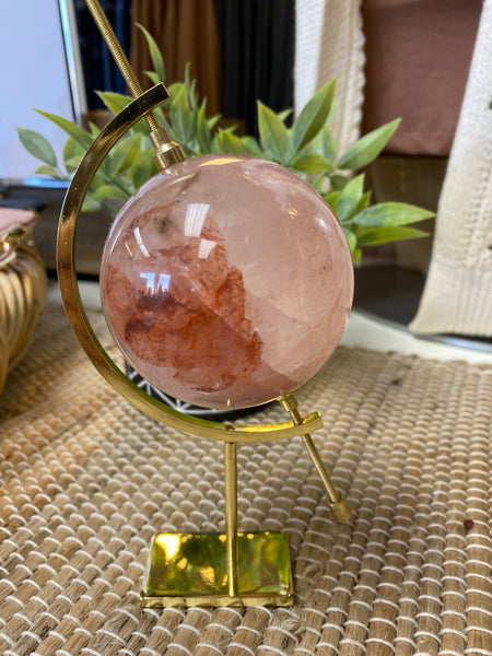 Fire Quartz Sphere 2