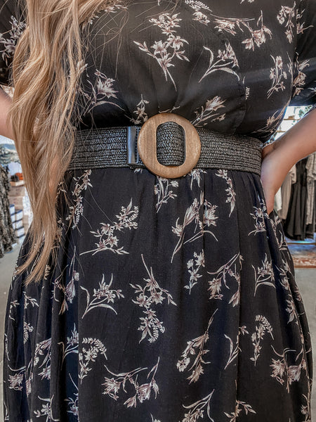 Floral Handkerchief Hem Skirt