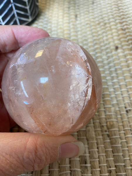 Fire Quartz Sphere 2