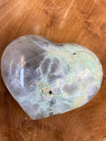 Green Moonstone Heart - Large
