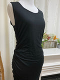 Little Black Ruched Dress