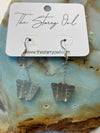 Fluorite Butterfly Earrings
