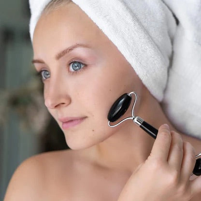 Black Obsidian Facial Roller