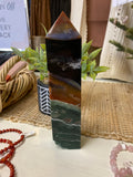 Black Moss Agate Tower 3