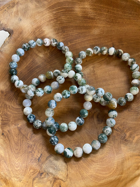 Moss Agate Bracelet