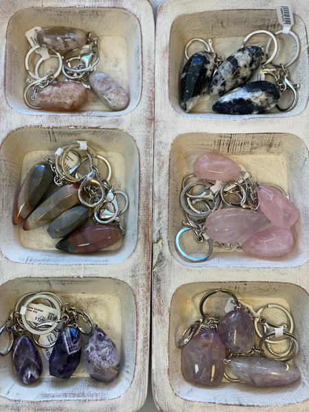 Chunky Crystal Keychain