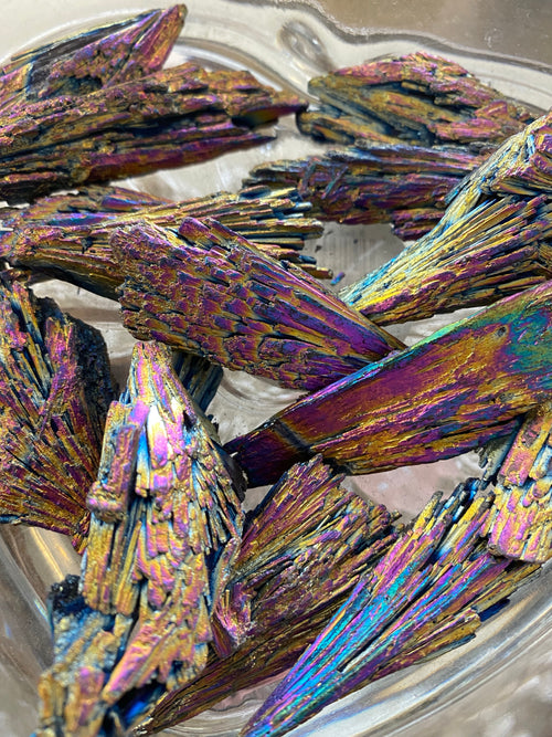 Rainbow Aura Kyanite