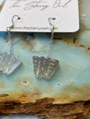 Fluorite Butterfly Earrings