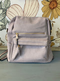 Amelia Convertible Bag in Black or Lavender
