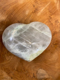 Green Moonstone Heart - Large