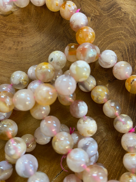 Flower Agate Bracelet