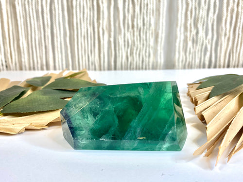 Green Fluorite Free Form Chunk 2