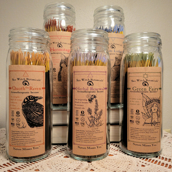 Sea Witch Botanicals Incense 10 Pack
