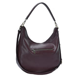 The Carrie Bag - Deep Wine Hobo Style Bag