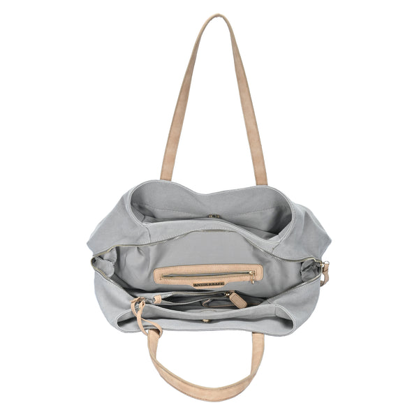 The Carry All Canvas Bag - Olive, Grey or Mocha
