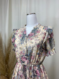 Tea Time Vintage Floral  Dress